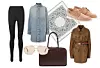Tajice The Row/ Košulja Loewe/ Marama Arket/ Cipele Valentino Garavani/Naočale Tom Ford/ Torba Miu Miu/ Jakna s remenom Saint Laurent