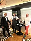 Nagrađivani sommelier Goran Petrić, chef Matija Bregeš i Igor Čimbur