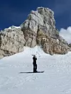 Iva u snježnim Dolomitima