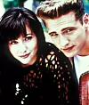 USA. Shannen Doherty and Jason Priestley in ©Fox Television series: Beverly Hills 90210 ( 1990-2000 ).,Image: 417930282, License: Rights-managed, Restrictions: Supplied by Landmark Media. Editorial Only. Landmark Media is not the copyright owner of these Film or TV stills but provides a service only for recognised Media outlets., Model Release: no, Credit line: Supplied by LMK / Landmark / Profimedia