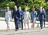 Mike Tindall 2019. s Kate, Williamom, princezom Beatrice i princem Andrewom na putu do kapele Sv. Georgea