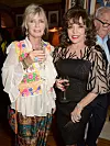 Pandora Delevingne, bivša ovisnica o heroinu s Carinom krsnon kumom, Joan Collins.