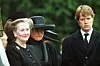 Princeza Diana i Charles Earl Spencer na očevu sprovodu 1992. godine