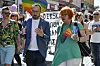 Tomašević se na 20. Prideu prvi puta pojavio kao gradonačelnik.