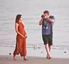 Costa Rica, COSTA RICA - *PREMIUM-EXCLUSIVE* - *Strict Web Embargo until 5 PM PT on March 12, 2020* Ben Affleck and new girlfriend, Ana De Armas enjoy a very romantic stroll on the beach in Costa Rica. Ben appeared clearly smitten with his Deep Water co-star snapping photos of her, cuddling and leaning in for a sweet kiss as they enjoyed a stroll on the beautiful beach. The 31 year old Cuban stunner went topless and wore a cheeky bikini bottom over a knitted chestnut halter dress. Ana could be seen snapping selfies while a smiling Ben sipped a Coca Cola and snapped photos of her. *Shot on March 10, 2020* BACKGRID USA 11 MARCH 2020, Image: 505574566, License: Rights-managed, Restrictions: RIGHTS: WORLDWIDE EXCEPT IN GERMANY, UNITED KINGDOM, Model Release: no, Credit line: CPR / BACKGRID / Backgrid USA / Profimedia