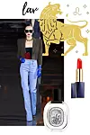 Ruž za usne Estee Lauder Pure Color Envy Matte; fabuspot/ parfem Diptyque Eau Rose (150 dolara)/ look s piste: Saint Laurent