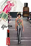 Parfem Dsquared Original Wood (390 kn)/ ruž za usne Giorgio Armani Ecstasy Shine (295 kn)/ look s piste: Missoni