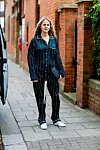 Street style, arriving at Preen spring summer 2019 ready-to-wear show, held at the Royal Horticultural Halls, in London, UK, on September 16, 2018.,Image: 388093931, License: Rights-managed, Restrictions: , Model Release: no, Credit line: Bertrand-Hillion Marie-Paola/ABACA / Abaca Press / Profimedia