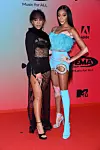 Saweetie i supermodel Winnie Harlow.