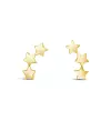 Stars Trio zlatne naušnice, 920 kuna.