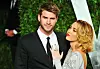 WEST HOLLYWOOD, CA - FEBRUARY 26: Actor Liam Hemsworth (L) and entertainer Miley Cyrus arrive at the 2012 Vanity Fair Oscar Party hosted by Graydon Carter at Sunset Tower on February 26, 2012 in West Hollywood, California. (Photo by Alberto E. Rodriguez/Getty Images)