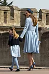 Modno se uskladila s kćerkom, princezom Charlotte