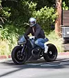 07/09/2020 EXCLUSIVE: Brad Pitt is spotted exiting Angelina Jolie's compound in Los Angeles. The 56 year old American actor looked cool sporting a brown coat paired with distressed denim jean and white trainers. It's been reported that the acrimonious EX's have been spending more and more time together for the benefit of their children. Nevertheless Brad continues to look pretty cool as he cruises around Los Angeles.,Image: 541625051, License: Rights-managed, Restrictions: Exclusive NO usage without agreed price and terms. Please contact sales@theimagedirect.com, Model Release: no, Credit line: TheImageDirect.com / The Image Direct / Profimedia
