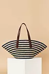 Cesta Collective Taco Tote Navy Breton Stripe (814,95 eura)