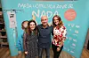 Jelena Češljar, Mihael Severinac i Žana Salapić iz udruge Krijesnice