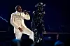 Jan 26, 2020; Los Angeles, CA, USA; Nas (left) and Lil Nas X perform ŇOld Town RoadÓ with Billy Ray Cyrus (left) during the 62nd annual GRAMMY Awards on Jan. 26, 2020 at the STAPLES Center in Los Angeles, Calif., Image: 494965862, License: Rights-managed, Restrictions: *** World Rights ***, Model Release: no, Credit line: USA TODAY Network / ddp USA / Profimedia