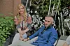 Zagreb, 140515. Caffe Velvet, Dezmanova 9. Predstavljanje projekta Pokreni se koji se odrzava trecu godinu za redom u ljetnim mjesecima u hrvatskim gradovima. Na fotografiji: Lana Pavic i suprug Marko Kozul. Foto: Livio Andrijic / CROPIX