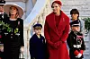 Princeza Caroline od Hanovera, princeza Gabriella, princeza Charlene od Monaka i prince Jacques
