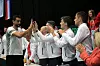 Zagreb, 06.03.2020.- U drugom meču dana Davis Cup susreta Hrvatska - Indija, Marin Čilić pobjedio je Ramkumar Ramanathana 7:6, 7:6. Foto Mario ĆUŽIĆ/HTS