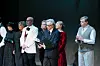 Dramski ansambl izveo je kolaž tekstova velikih hrvatskih književnika, pjesnika i dramatičara koji su obilježili zadnjih 130 godina hrvatske književnosti