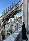 Nedavno je imala priliku volontirati u backstageu za Sunnei reviju na Milano Fashionu