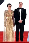 Mandatory Credit: Photo by David Fisher/Shutterstock (12473190de) Catherine Duchess of Cambridge and Prince William ‘No Time To Die‘ World Premiere, Royal Albert Hall, London, UK - 28 Sep 2021