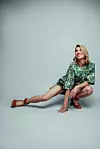 Daria Lorenci Flatz nosi haljinu GANNI, cipele HENRIK VIBSKOV