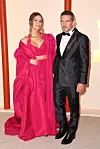 Mandatory Credit: Photo by Chelsea Lauren/Shutterstock (13816420eh) Nicole Kimpel and Antonio Banderas 95th Annual Academy Awards, Arrivals, Los Angeles, California, USA - 12 Mar 2023