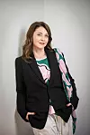 Zagreb, 240426. Krlezin gvozd. Studio Harmina. Glumica Sanja Vejnovic.
