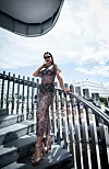 Vodice, 090618. Drugi dan CMC festivala, u hotelu Olympia Sky odrzala se press konferencija na kojoj je predstavljen novi CD grupe Colonia. Colonia. Na fotografiji: Lana Jurcevic. Foto: Nikolina Vukovic Stipanicev / CROPIX