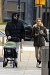 Lindsay Lohan suprugom Baderom Shammasom i njihovim sinom Luaijem