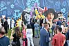 Pozornost uzvanika je privukao mural s britanskim simbolima hrvatskog umjetnika Lonca