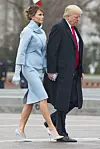 Donald i Melania Trump 2017. godine