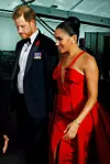 Princ Harry i Meghan Markle na gala večeri u New Yorku 2021. kada je nosila istu haljinu