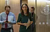 WELLINGTON, NEW ZEALAND - APRIL 06: Prime Minister Jacinda Ardern arrives her post-Cabinet media update at Parliament on April 6, 2020 in Wellington, New Zealand. New Zealand has been in lockdown since Thursday 26 March following tough restrictions imposed by the government to stop the spread of COVID-19 across the country. A State of National Emergency is in place along with an Epidemic Notice to help ensure the continuity of essential Government business. Under the COVID-19 Alert Level Four measures, all non-essential businesses are closed, including bars, restaurants, cinemas and playgrounds. Schools are closed and all indoor and outdoor events are banned. Essential services will remain open, including supermarkets and pharmacies. Lockdown measures are expected to remain in place for around four weeks, with Prime Minister Jacinda Ardern warning there will be zero tolerance for people ignoring the restrictions, with police able to enforce them if required. (Photo by Mark Mitchell - Pool/Getty Images)