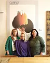 Ekipa iza slasnog i lijepog događanja: Anita Matić Delić, Lana Živić i Dina Frleta