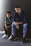 Ronaldo je vrlo blizak s najstarijim sinom, s kojim snima kampanje za odjeću svog brenda CR7
