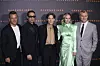Američki glumci Matt Damon i Robert Downey Jr., irski glumac Cillian Murphy te američko-britanska glumica Emily Blunt i redatelj Christopher Nolan na premijeri filma 'Oppenheimer' u Parizu, 11. srpnja