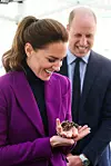 Kate se odvažila držati tarantulu.