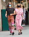 EXCLUSIVE: Elsa Hosk is pretty in pink when out and about with husband Tom Daly in sunny New York Pictured: Elsa Hosk,Tom Daly,Image: 530070026, License: Rights-managed, Restrictions: -PRT, Model Release: no, Credit line: Jackson Lee / SplashNews.com / Splash / Profimedia