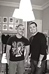 zagreb 03.10.2019 elfs nova kolekcija na slici: Aleksandar Sekuljica i Ivan Tandaric foto vedran peteh