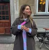 Iako ju je arhitektura privlačila, ipak se odlučila baviti modom