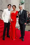 Dylan Michael Douglas, Catherine Zeta-Jones i Michael Douglas 2019.