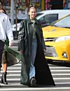 01/11/2020 Dua Lipa channels The Matrix with a long black leather trench coat in New York City. The 24 year old English singer, songwriter strolled the street with an entourage wearing high waisted denim jeans paired with a lime green top and black combat boots., Image: 492200154, License: Rights-managed, Restrictions: NO usage without agreed price and terms. Please contact sales@theimagedirect.com, Model Release: no, Credit line: TheImageDirect.com / The Image Direct / Profimedia