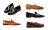 Bordo mokasinke s metalnim ukrasom Massimo Dutti (749 kn)/ mokasinke s croc-efektom Dries Van Noten; Net-a-Porter (1962 kn)/ mokasinke od brušene kože Khaite; Net-a-Porter (5307 kn)/ lakirane mokasinke Zara (199,90 kn)/ mokasinke s efektom aligatorske kože Ganni; Matches Fashion (275 eura)