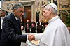Glumac Sergio Castellitto na audijenciji s papom Lavom
