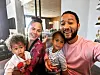 27-4-2020 Celebrity Selfies Pictured: John Legend Chrissy Teigen, Miles and Luna,Image: 515675561, License: Rights-managed, Restrictions: , Model Release: no, Credit line: PLANET PHOTOS / Planet / Profimedia