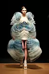 PARIS, FRANCE - JANUARY 20: A model walks the runway during the Iris Van Herpen Haute Couture Spring/Summer 2020 show as part of Paris Fashion Week on January 20, 2020 in Paris, France. (Photo by Vittorio Zunino Celotto/Getty Images)