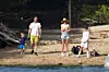 Miranda i Evan s djecom na krstarenju