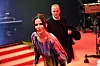 Zagreb, 040222. Studio Anton Marti, HRT. Peta dodjela najvece medijske nagrade u Hrvatskoj - Zlatni Studio. Nagrade se dijele u pet kategorija koje ukljucuju televiziju, glazbu, film, kazaliste i radio. Na fotografiji: Severina.